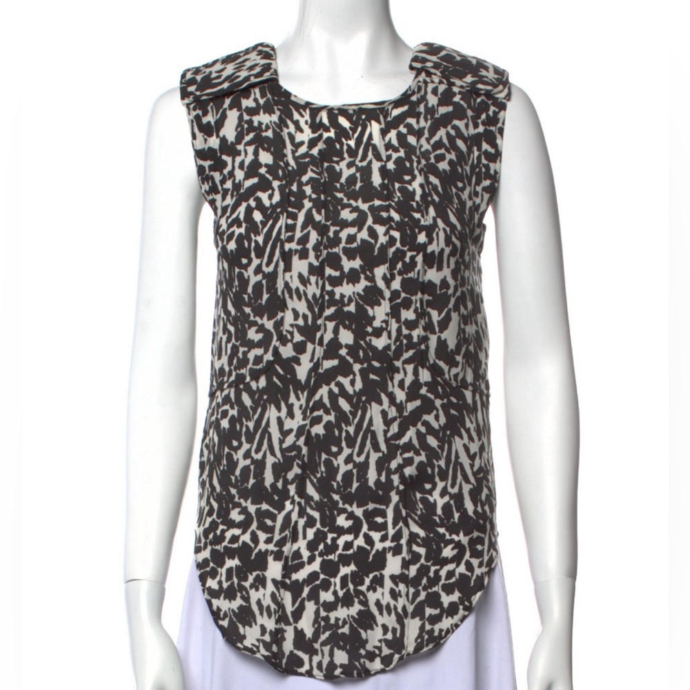 Isabel Marant blouse with padded shoulders